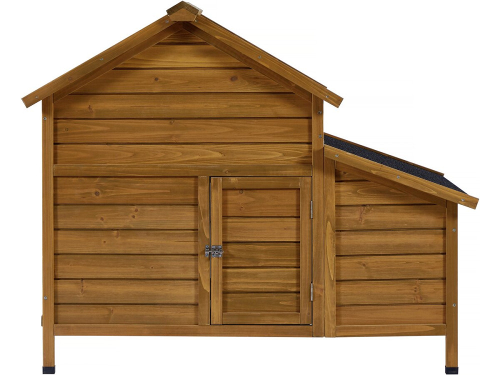 Pollaio in legno "Cocotte" con nido - Marrone