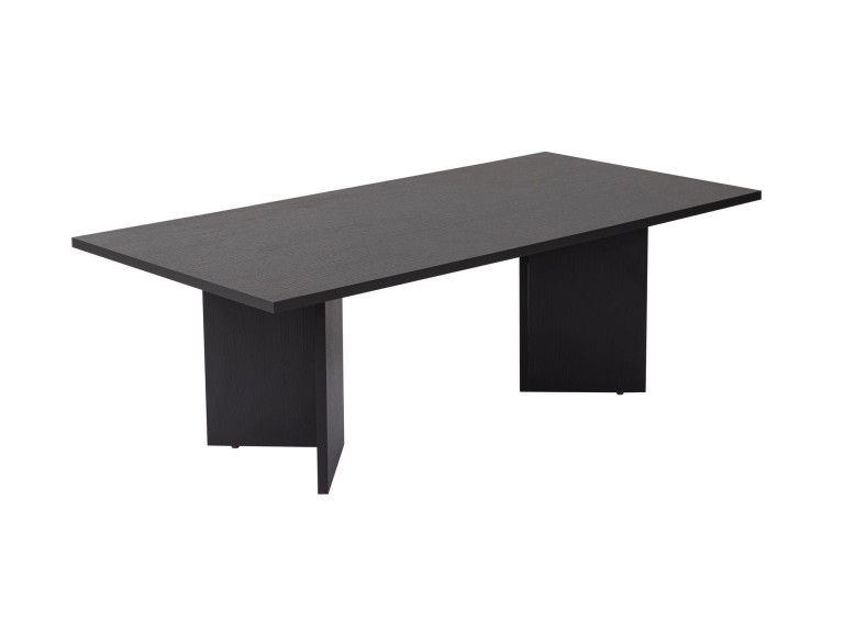 Tavolino da caffè in legno "Sabin" - 60 x 119 x 40 cm - Legno nero
