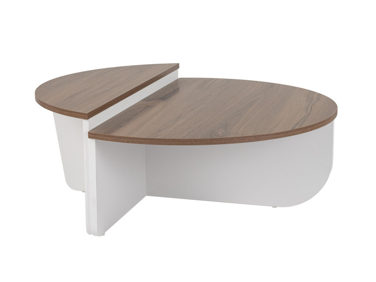 Tavolino in legno "Orion" 90 x 60 x 30 cm - Noce