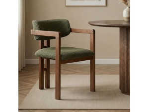 Sedia in legno "Toscana" - 54 x 54 x 76 cm - Verde 2