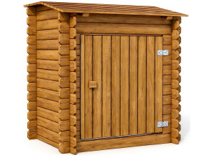 Box filtro per piscina "Keny" in legno trattato - 120 x 95 x 126 cm