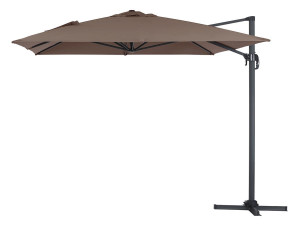 Ombrellone decentrato in alluminio SUN 4 - Rettangolare - 3 x 4 m - Talpa