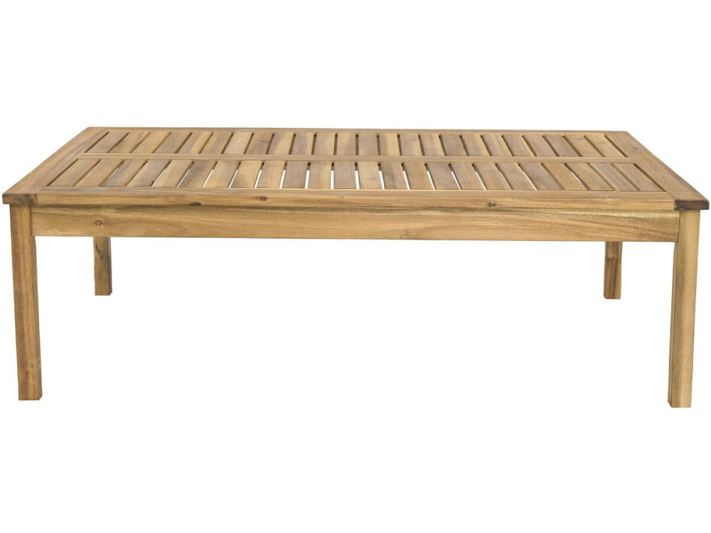 Set di mobili da giardino in legno d'acacia con cuscini "Chilwell" - 5 posti - Beige