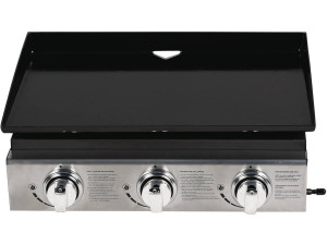 Plancha "Presto 3" - 3 fornelli - 7.5kW - Grigio 2