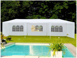 Gazebo CAROLINA in polietilene - 3 x 9 m 2