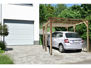 Pensilina in legno "Solar II" 3 x 5 x 2,4 2