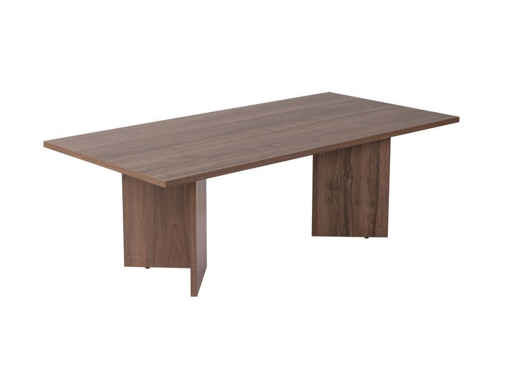 Tavolino da caffè in legno "Sabin" - 60 x 119 x 40 cm - Noce