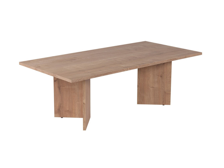Tavolino da caffè in legno "Sabin" - 60 x 119 x 40 cm - Rovere Zaffiro