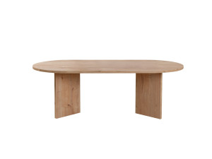 Tavolino da caffè in legno "Sand" - 60 x 119 x 40 cm - Rovere Zaffiro