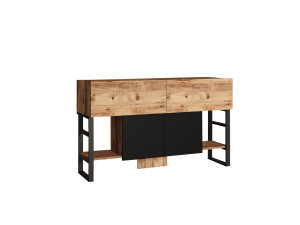 Credenza in legno "Mel" - 140 x 43 x 84 cm - Beige