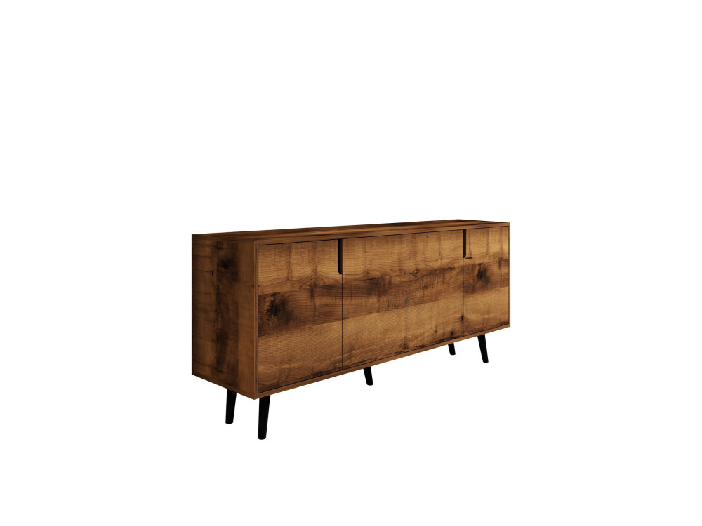 Credenza in legno "Latina" - 180 x 45 x 80 cm - Marrone
