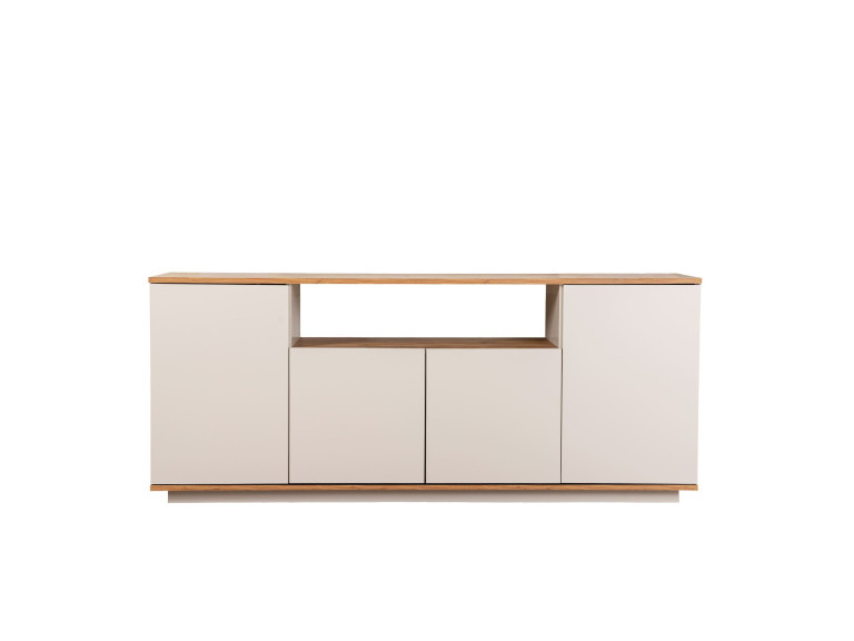 Credenza in legno "Arista" - 180 x 44 x 75 cm - Beige