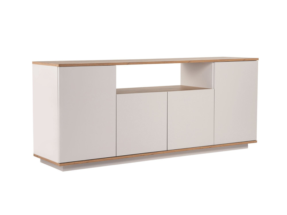 Credenza in legno "Arista" - 180 x 44 x 75 cm - Beige