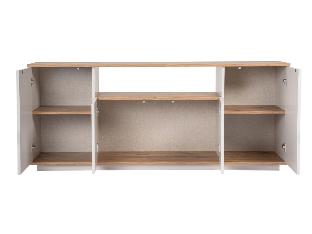 Credenza in legno "Arista" - 180 x 44 x 75 cm - Beige