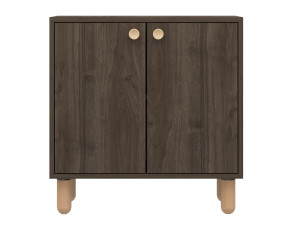 Credenza in legno "Lina" - 72 x 36 x 73 cm - Marrone