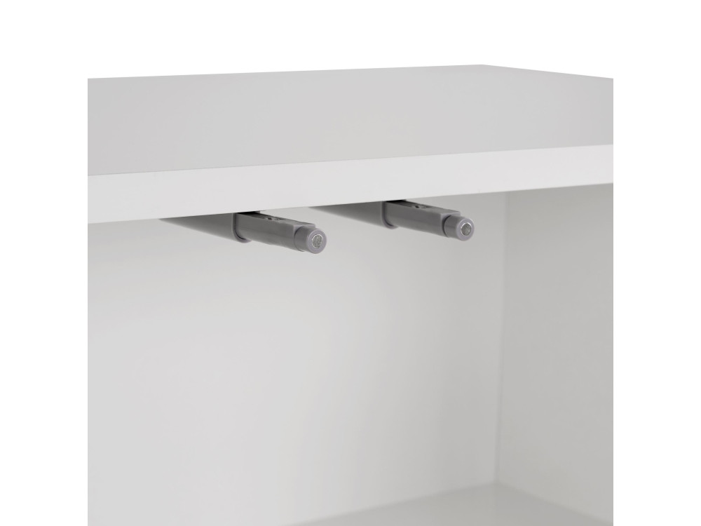 Credenza in legno "Arlen" - 180 x 45 x 80 cm - Bianco
