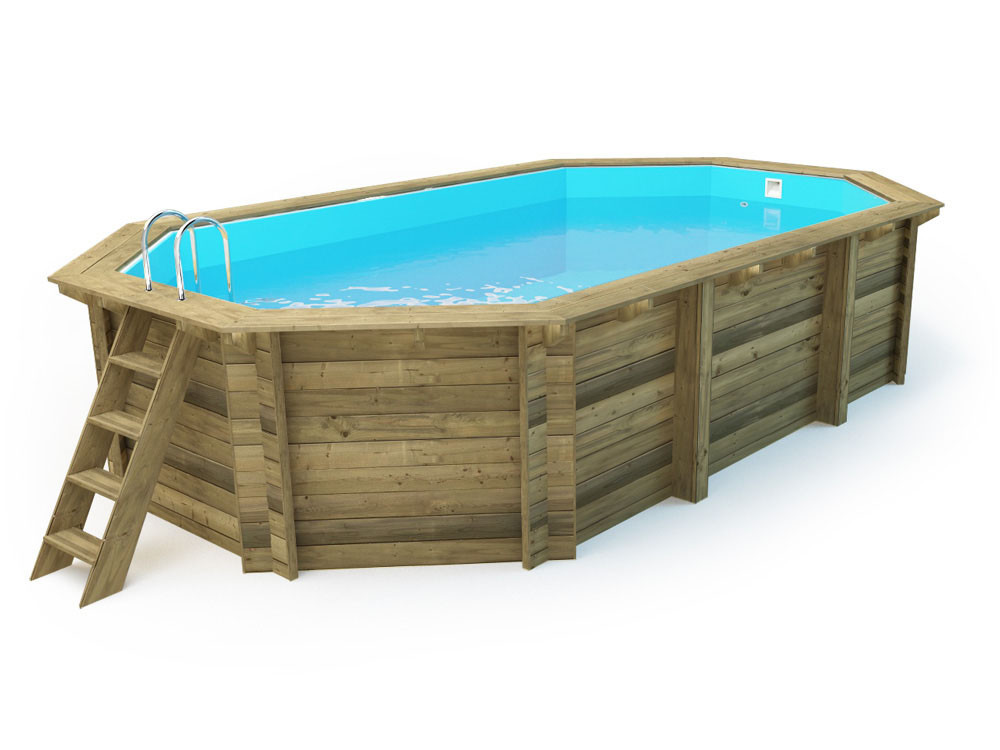 Piscina in legno "Florida" - 6,57 x 4,57 x 1,31 m