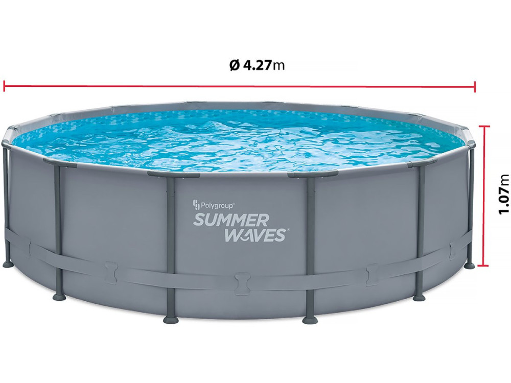 Piscina Fuori Terra "Elite" - FLIPO 1 - Ø 4.27 x 1.07 m