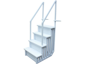 Scala semplice per piscina