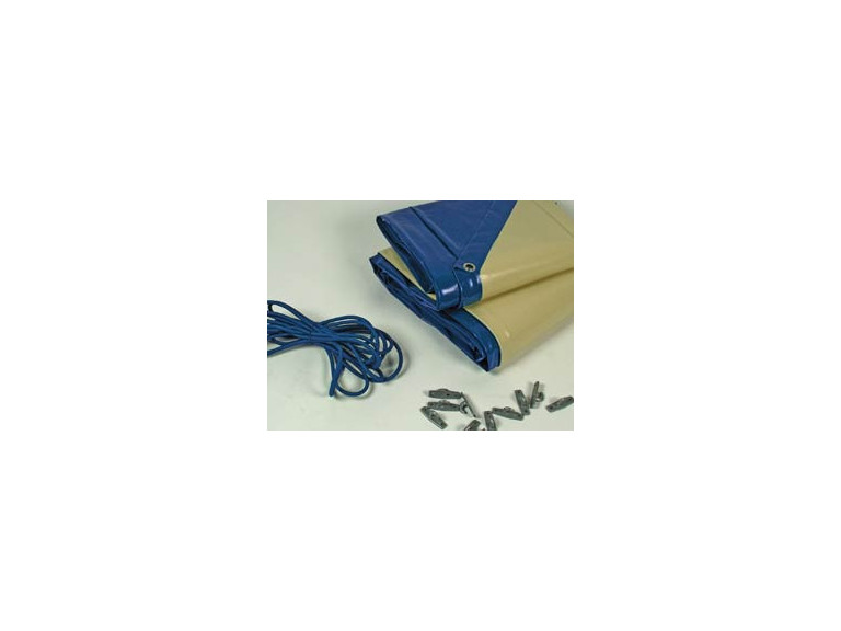 Copertura invernale per piscina Miami - 280 gr/mÂ² - Blu