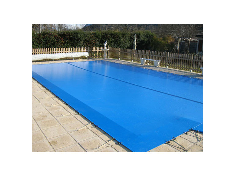 Copertura invernale interrata "Securitis Eco" per piscina Aruba - blu
