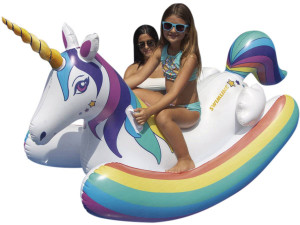 Boa "Magic the Unicorn" - 218 x 122 x 91 cm - Multicolore
