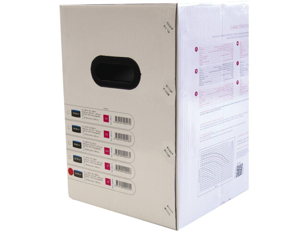 Pompa di filtrazione "Aqualux Premium" - 1,5" - 17,9 m3/h - Per piscine interrate da 70-90 m3