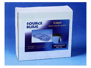 Liner blu uni overlap 30/100e - 5,50 x 1,22/1,32 m