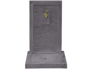 Fontana "ETNA" - Pietra - 57 x 42 x 87 cm - Grigio