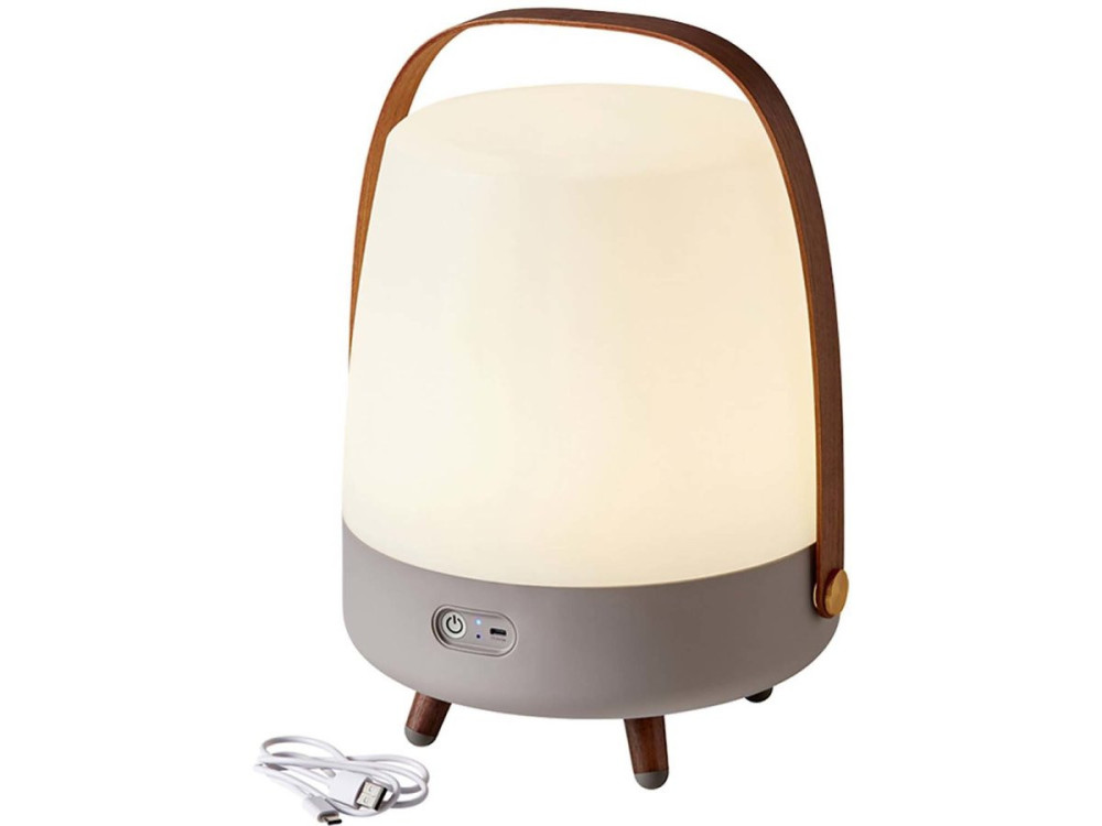 Lampada LED portatile Bluetooth "Lite-up Play" - Terra