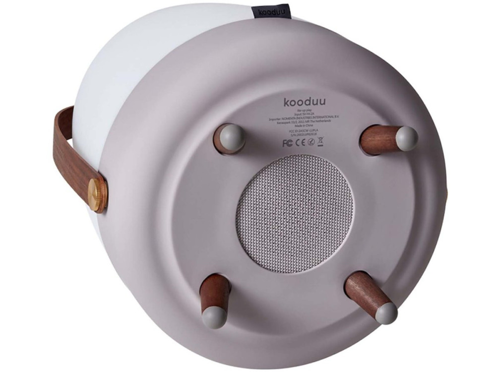 Lampada LED portatile Bluetooth "Lite-up Play" - Terra