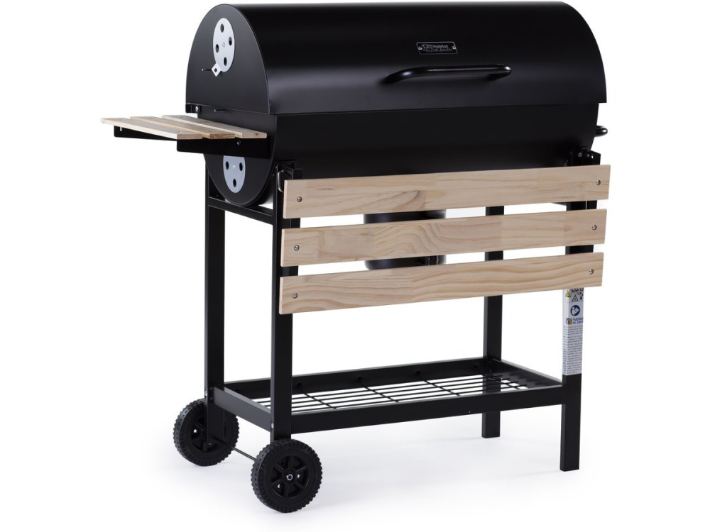 Barbecue a carbone "King" - 95 x 63 x 105 cm - Nero