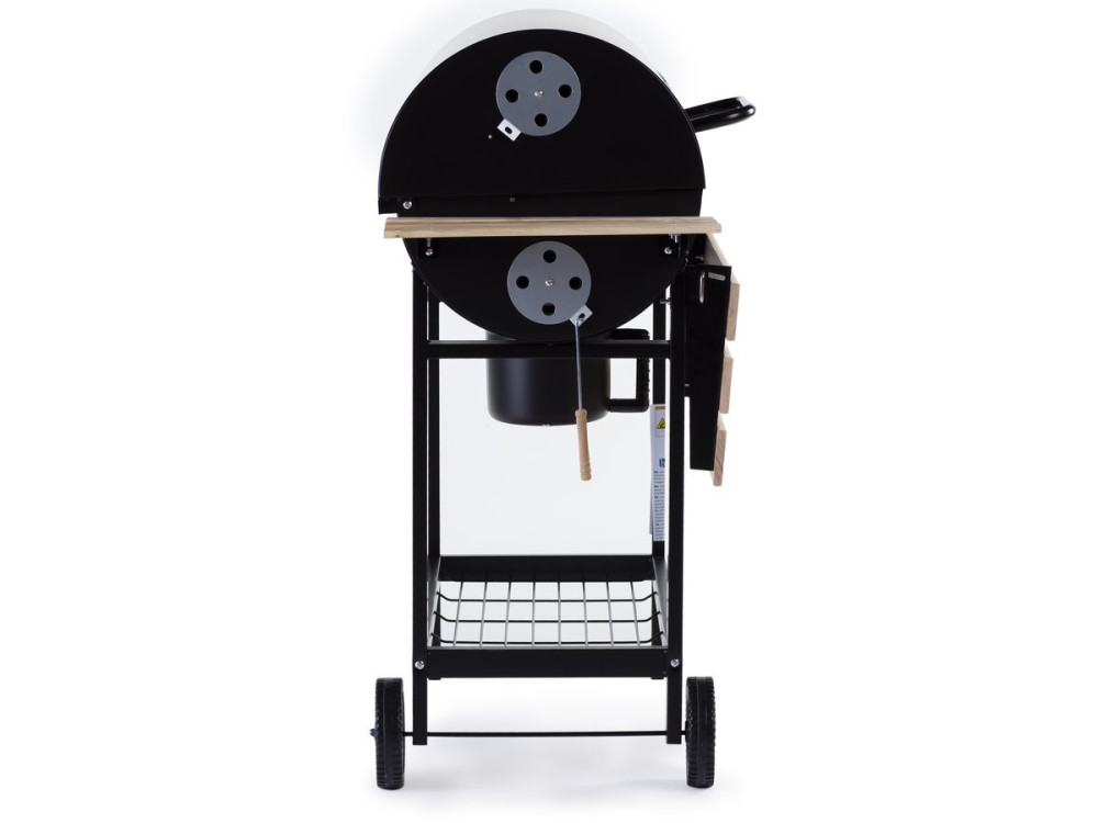 Barbecue a carbone "King" - 95 x 63 x 105 cm - Nero