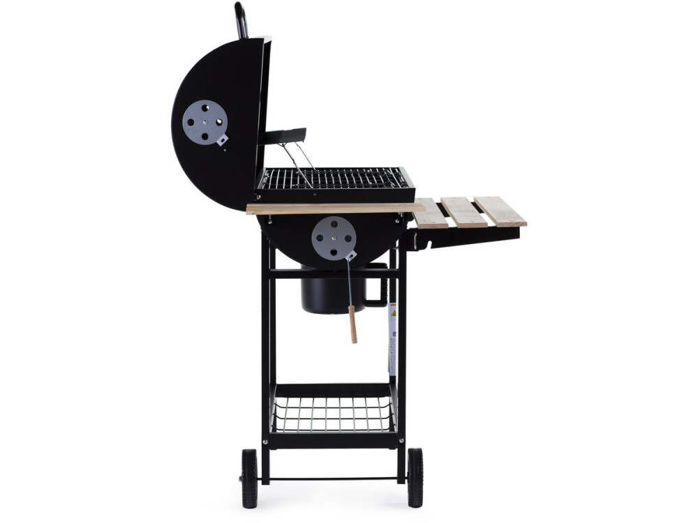 Barbecue a carbone "King" - 95 x 63 x 105 cm - Nero