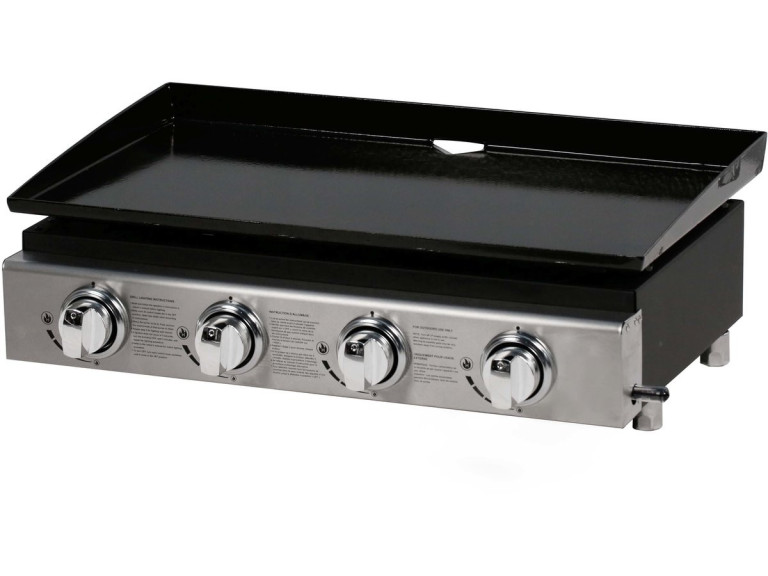Plancha "Presto 4" - 4 fornelli - 9.7kW - Grigio