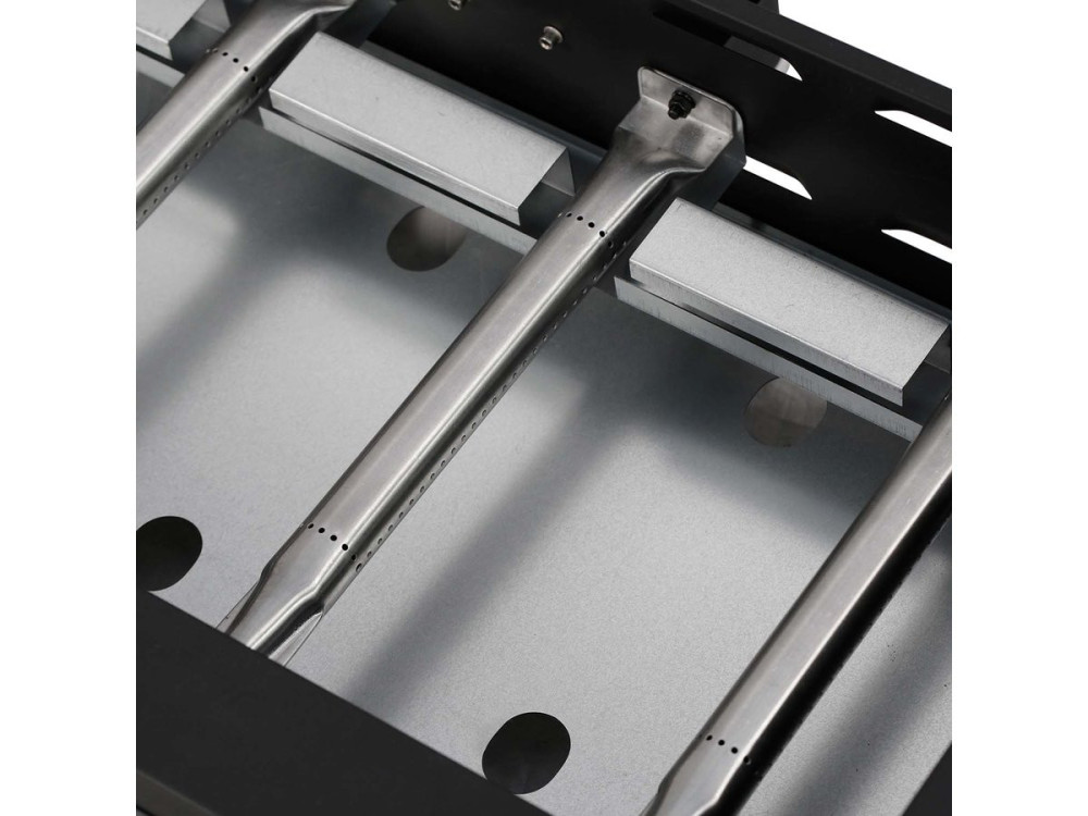 Plancha "Presto 4" - 4 fornelli - 9.7kW - Grigio