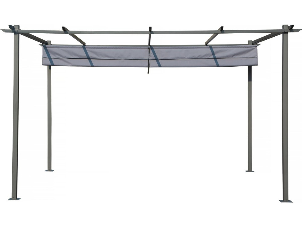 Pergola con tetto retrattile - 3 x 4 m - Antracite