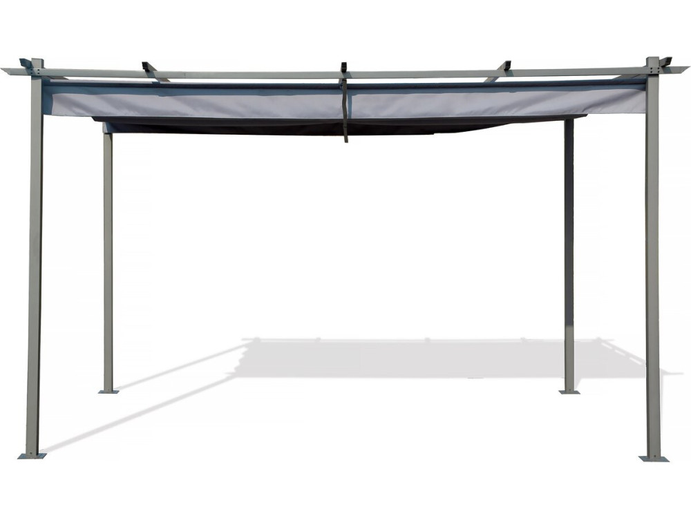 Pergola con tetto retrattile - 3 x 4 m - Antracite