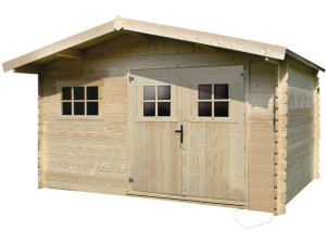 Casetta da giardino in legno - 19,72 m² - 4.64 x 4.25 x 2,32 m - 28 mm