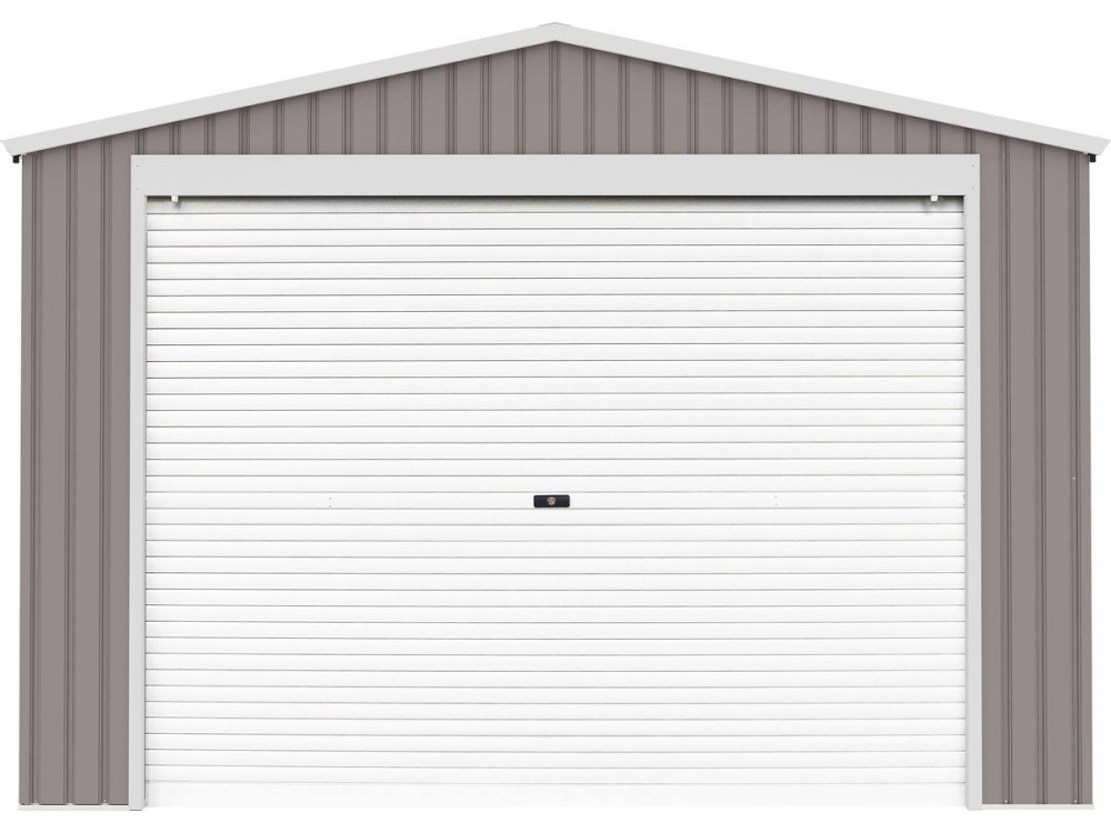 Garage in metallo NEVADA con porta scorrevole - 15,61m²