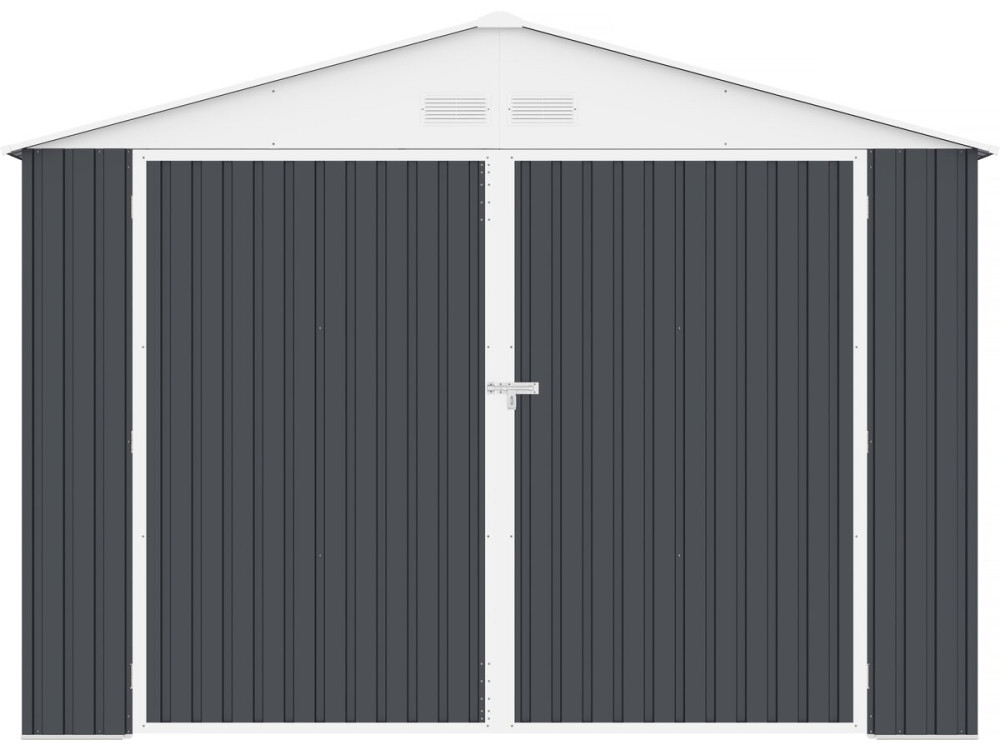 Garage in metallo "Houston" - 18,56 m² - Antracite