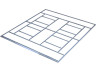 Base per capanno da giardino "Dallas" 12,99 M²
