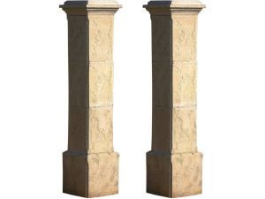 Set di 2 colonne per cancello "Tradition" - 41 x 41 x 200 cm