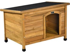 Cuccia per cani in legno "Max" - 85 x 57 x 58 cm - Marrone