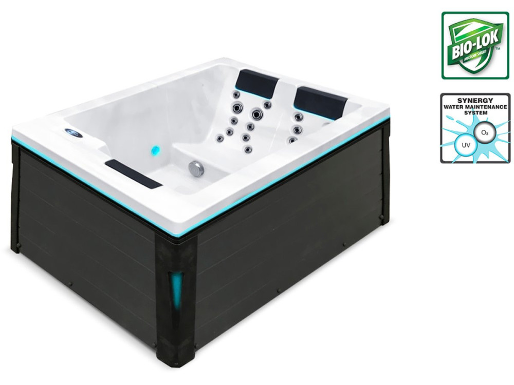 Spa "Serene 3" - 2 sedute + 1 reclinabile - 2,10 x 1,30 x 0,81 m