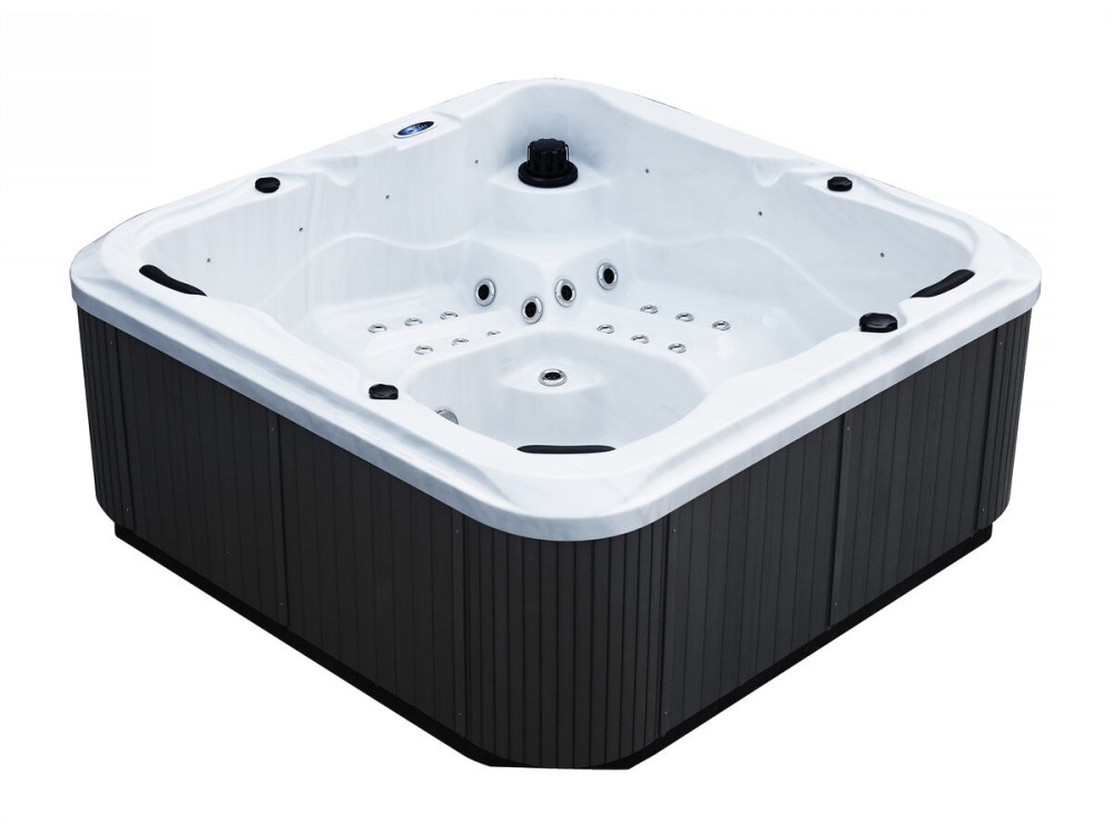 Spa led " Ornella " - 5 posti - 2,15 x 2,15 x 0,88 m