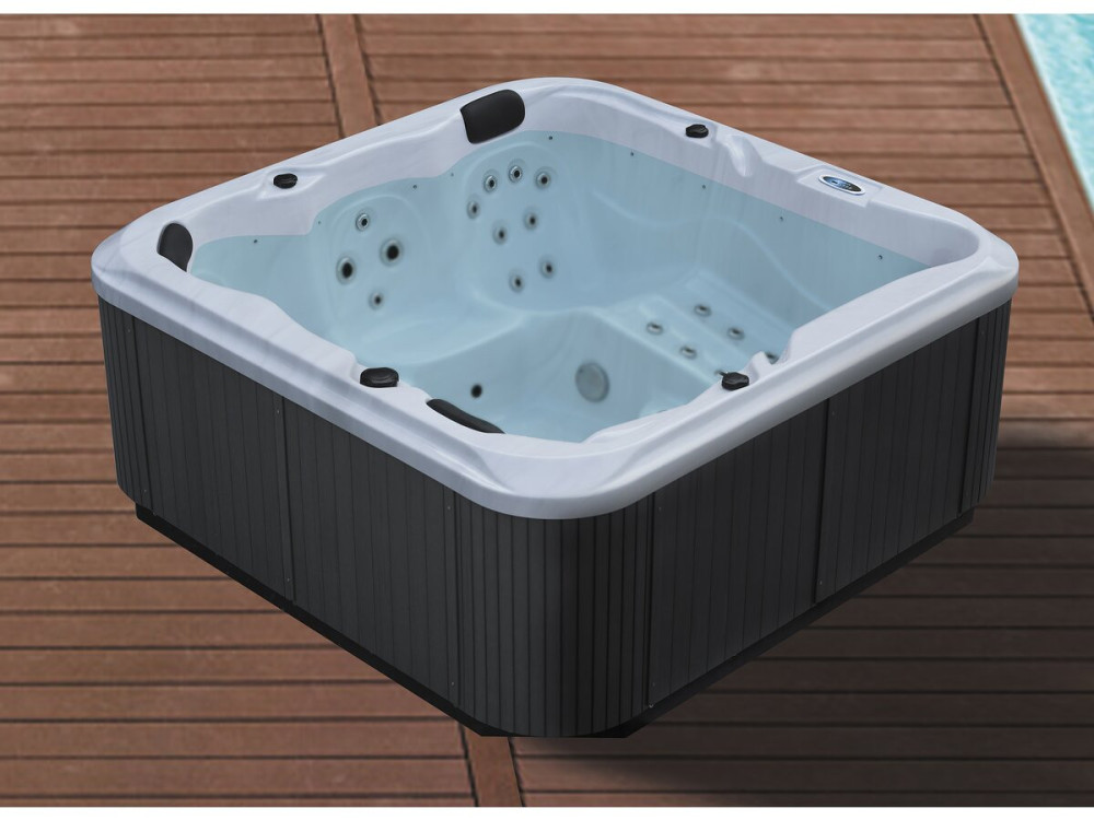 Spa led " Ornella " - 5 posti - 2,15 x 2,15 x 0,88 m