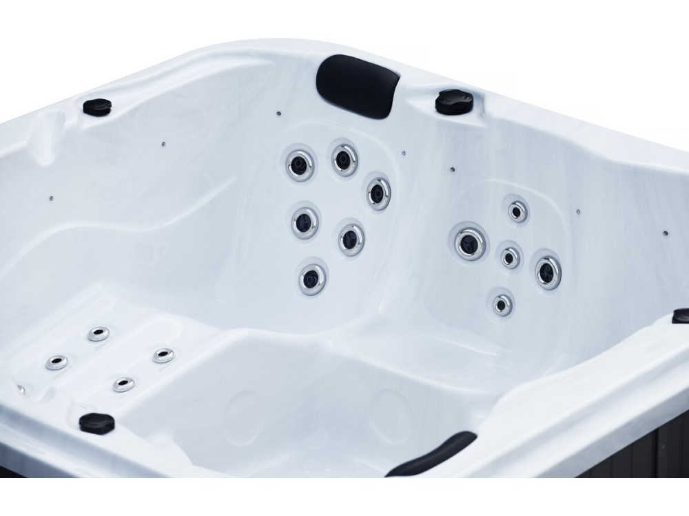 Spa led " Ornella " - 5 posti - 2,15 x 2,15 x 0,88 m