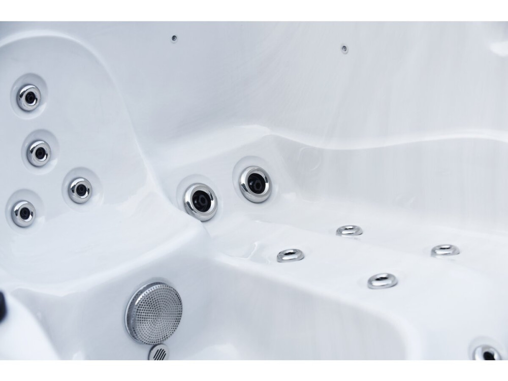 Spa led " Ornella " - 5 posti - 2,15 x 2,15 x 0,88 m