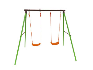 Altalena acciaio "Polo" - doppio - 1.95m